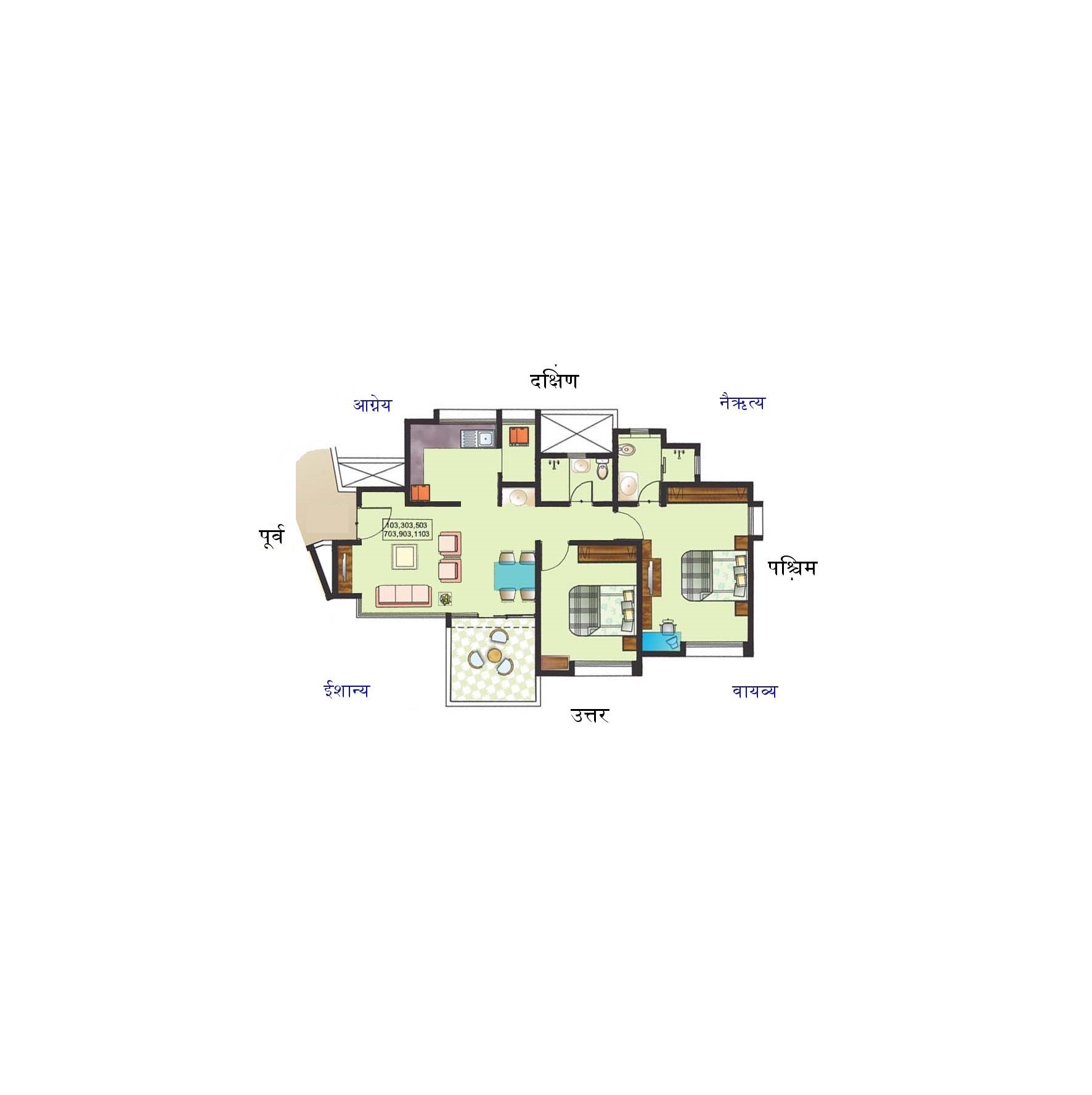 🏡 2 BHK SPACIOUS CORNER FLAT FOR SALE! 🏡 - Image 1