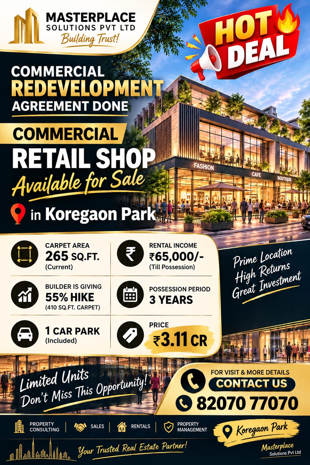 🔥 HOT COMMERCIAL DEAL – KOREGAON PARK 🔥 - Photo 1